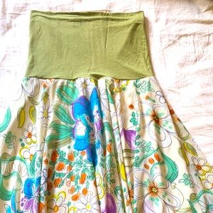 Lapis mid-long dress